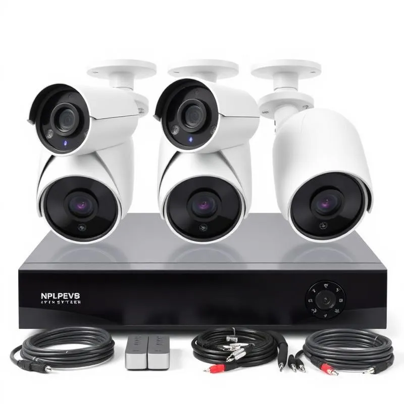 4 Camera 12MP Ultra HD Security System with NVR & Installation
