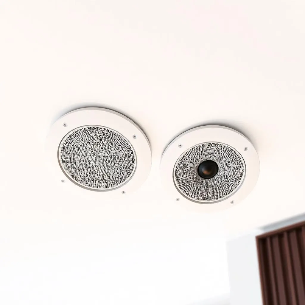 Premium In-Ceiling Speaker Pair — Flush Mount Audio
